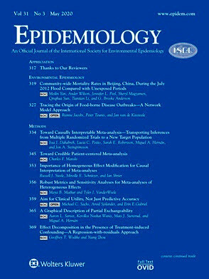 Epidemiology : official journal of the International Society for Environmental Epidemiology