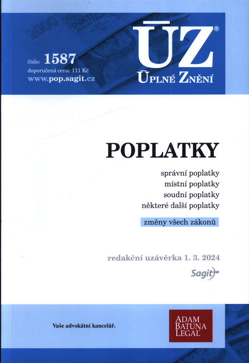 Poplatky - správní, soudní, místní, ostatní