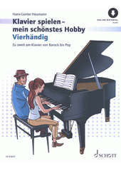 Klavier spielen - mein schönstes Hobby : Vierhändig  (odkaz v elektronickém katalogu)