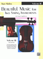 Beautiful Music for Two String Instruments : two violas. Volume 3 (odkaz v elektronickém katalogu)