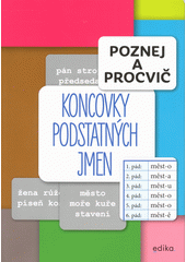 Poznej a procvič. Koncovky podstatných jmen  (odkaz v elektronickém katalogu)