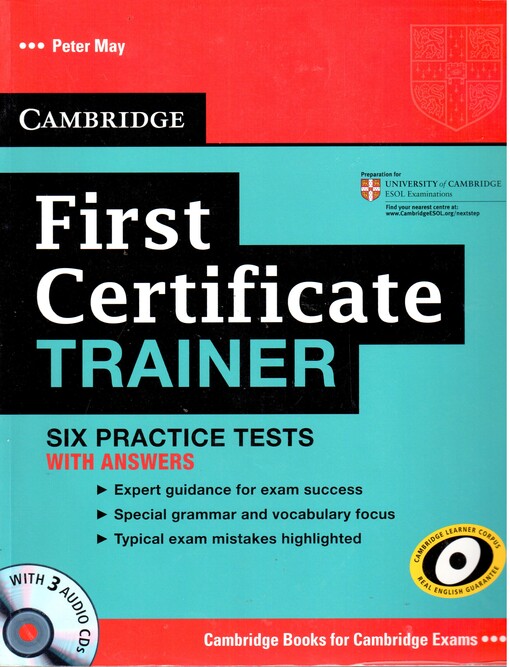 First certificate trainer : six practice tests with answers