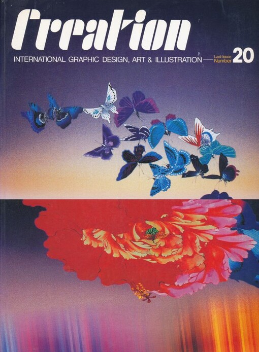 Creation : international graphic design, art & illustration. editor Yusaku Kamekura